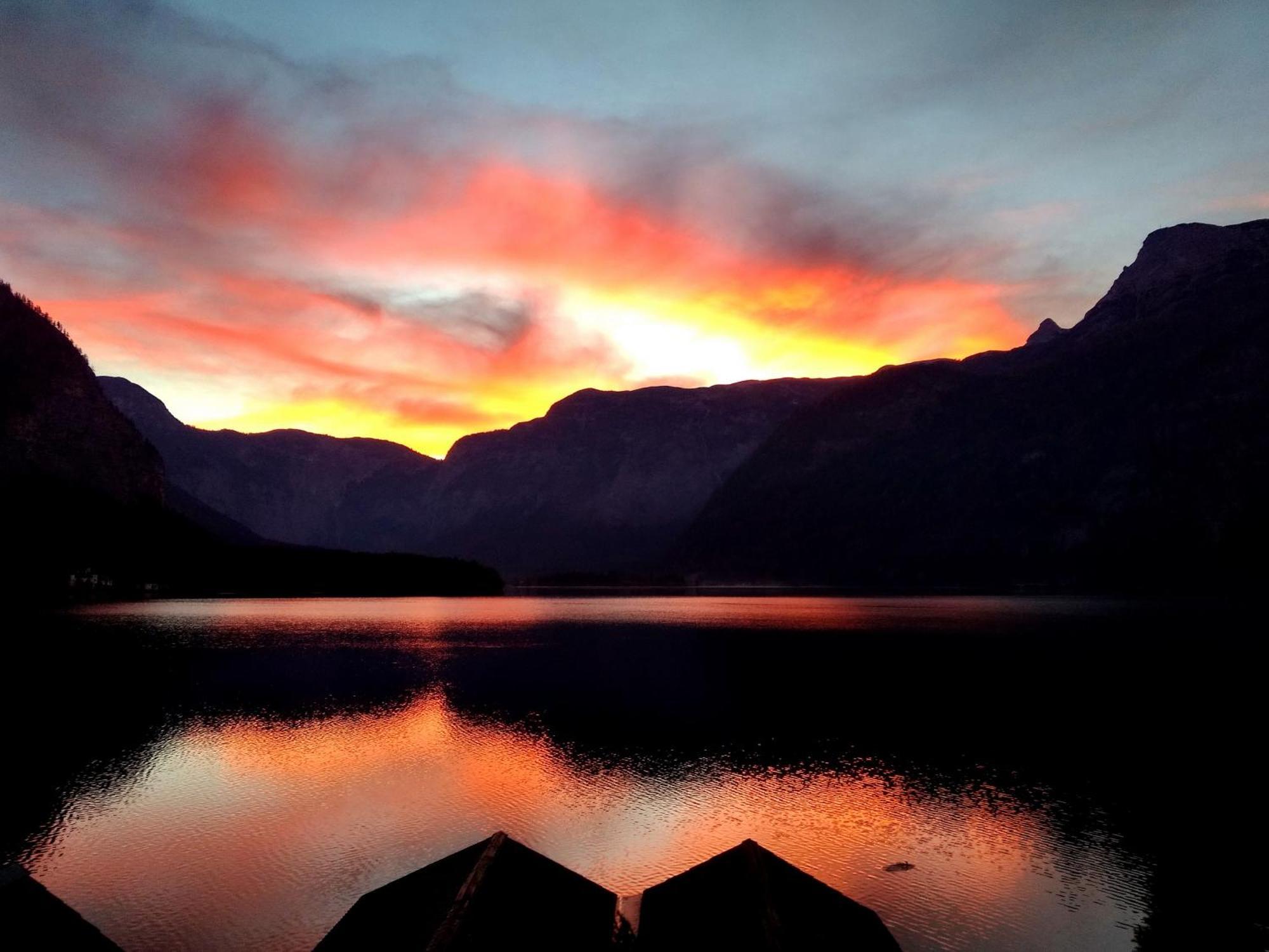 Haus Alpenblick Apartman Obertraun Kültér fotó